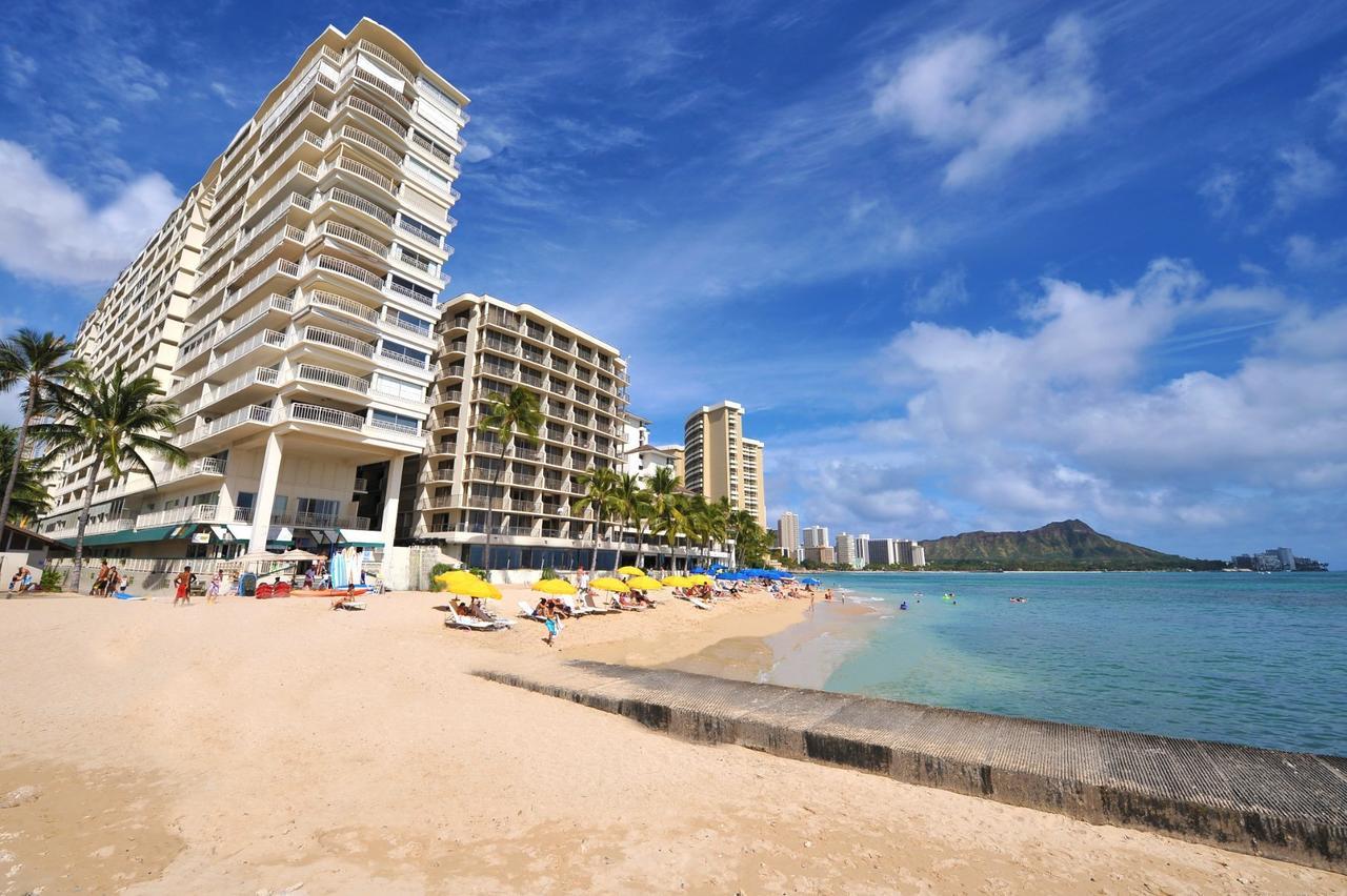 Waikiki Shore Beachfront Honolulu Exterior foto